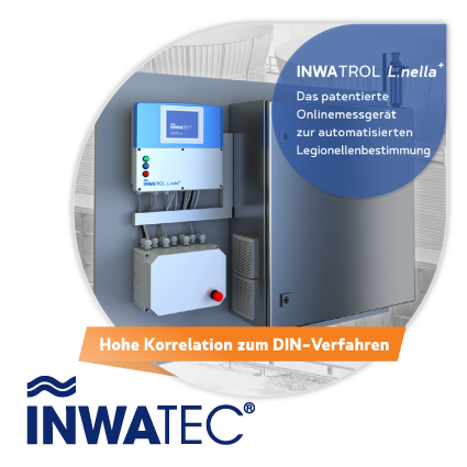 Inwatrol L.nella+ – Bestimmung von Legionella spp. in unter 5 Stunden